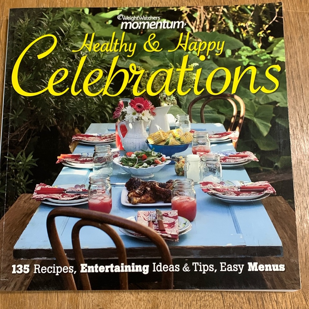 Weight Watchers Happy & Healthy Celebrations cookbook